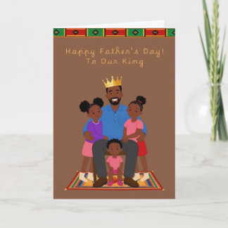 Cartes Pour Fêtes Annuelles Our King Father's Day Card
