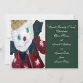 Cartes Pour Fêtes Annuelles Ours grelot (Devant)