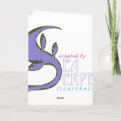 Cartes Pour Fêtes Annuelles Ours polaire (Dos)