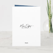 Cartes Pour Fêtes Annuelles Ours Polaire De Noël Avec Bière (Dos)