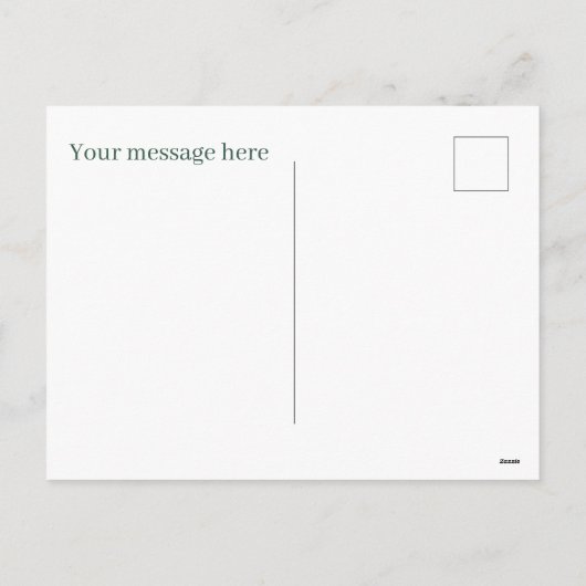 Cartes Pour Fêtes Annuelles Ours polaire de Noël festif ajouter le message (Dos)