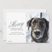 Cartes Pour Fêtes Annuelles Ours polaire dormant (Dos)