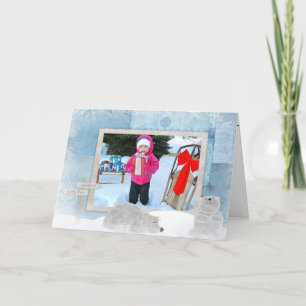 Cartes Pour Fêtes Annuelles Ours polaires