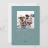 Cartes Pour Fêtes Annuelles Oyster Shell Tree Coastal Christmas Photo (Dos)