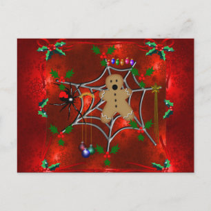 Cartes Pour Fêtes Annuelles Pain d'épice emprisonné