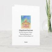 Cartes Pour Fêtes Annuelles Pain d'épice SeaCasa (Dos)