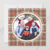 Cartes Pour Fêtes Annuelles Pain d'épices Noël (Dos)