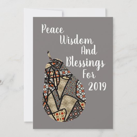 Cartes Pour Fêtes Annuelles Paire (Devant)