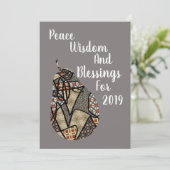 Cartes Pour Fêtes Annuelles Paire (Debout devant)