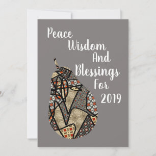 Cartes Pour Fêtes Annuelles Paire