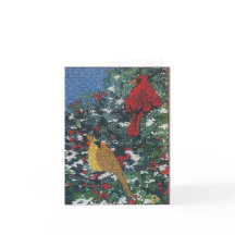 Paires cardinales sur un pin