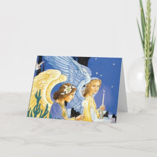 Cartes Pour Fêtes Annuelles Paix (Devant)