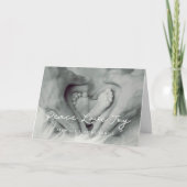 Cartes Pour Fêtes Annuelles Paix Amour Joie Élégant Simple Photo (Devant)