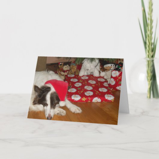 Cartes Pour Fêtes Annuelles Paix de Noël (Devant)