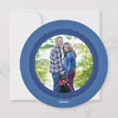 Cartes Pour Fêtes Annuelles Paix de scintillement sur terre (Dos)