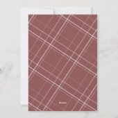 Cartes Pour Fêtes Annuelles Paix moderne minimum 5 photo Noël (Dos)