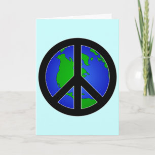 Cartes Pour Fêtes Annuelles Paix mondiale