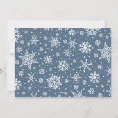 Cartes Pour Fêtes Annuelles Paix neigeuse | Hanoukka Photo (Dos)