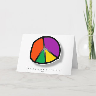 Cartes Pour Fêtes Annuelles Paix pour vous par Gregory Gallo
