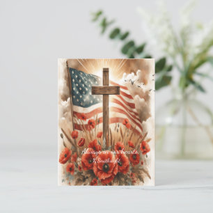 Cartes Pour Fêtes Annuelles Paix sous les pavots