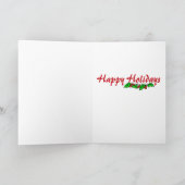 Cartes Pour Fêtes Annuelles Paix sur Terre (Intérieur)