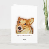 Cartes Pour Fêtes Annuelles Paix sur Terre (Dos)