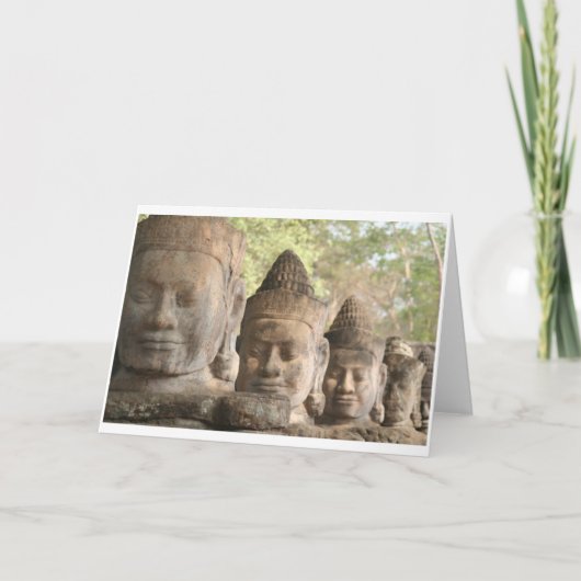 Cartes Pour Fêtes Annuelles "Paix sur Terre" (Devant)