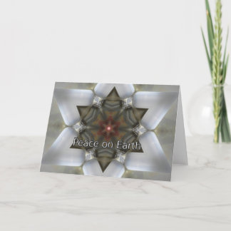 Cartes Pour Fêtes Annuelles Paix sur terre