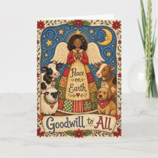 Cartes Pour Fêtes Annuelles Paix sur Terre