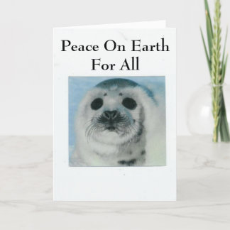 Cartes Pour Fêtes Annuelles Paix sur Terre pour tous