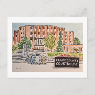 Cartes Pour Fêtes Annuelles Palais de justice du comté de Clark