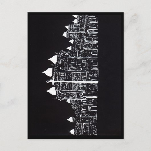 Cartes Pour Fêtes Annuelles Palais Mysore Inde (Devant)