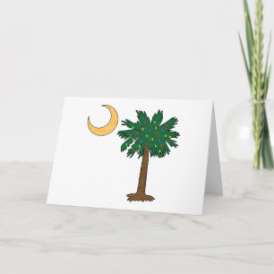 Cartes Pour Fêtes Annuelles Palmetto de Noël