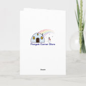 Cartes Pour Fêtes Annuelles Palmier décoré pour les vacances (Dos)