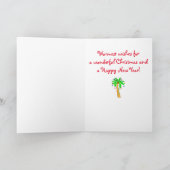 Cartes Pour Fêtes Annuelles Palmier décoré pour Noël (Intérieur)