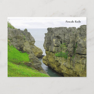Cartes Pour Fêtes Annuelles Pancake Rocks, Nouvelle-Zélande Île du Sud