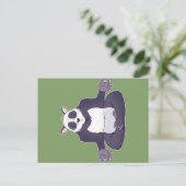 Cartes Pour Fêtes Annuelles Panda (Debout devant)