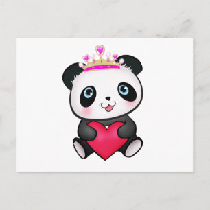 Cartes Pour Fêtes Annuelles Panda Lover