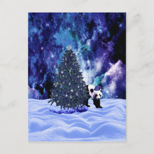 Cartes Pour Fêtes Annuelles Panda's Christmas Holiday