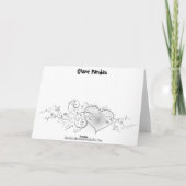 Cartes Pour Fêtes Annuelles Pandas géants (Dos)