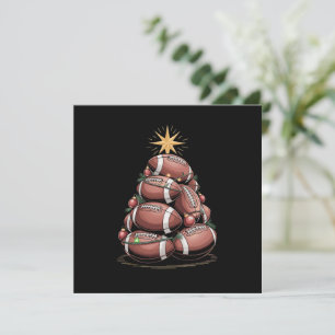 Cartes Pour Fêtes Annuelles Pantalon de pyjama de Noël arbre de Noël de footba