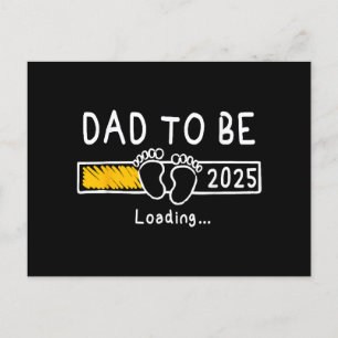 Cartes Pour Fêtes Annuelles Papa 2025 Papa est 2025 Papa sera promu à