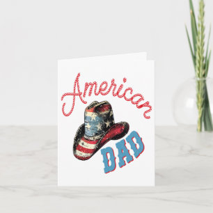 Cartes Pour Fêtes Annuelles Papa Cowboy American Dad