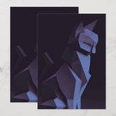 Cartes Pour Fêtes Annuelles Papa maman chat | Graphique Cute Chat (Devant / Derrière)