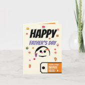 Cartes Pour Fêtes Annuelles Papa's Day Out : Fêtes des pères salutations avec  (Devant)