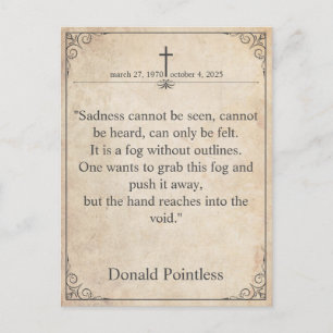 Cartes Pour Fêtes Annuelles Papeterie de sympathie mémorielle vintage - Antiqu