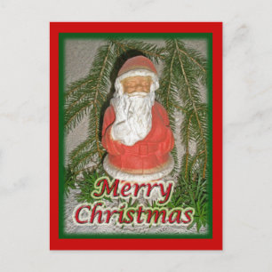 Cartes Pour Fêtes Annuelles Papier Mache Noël Père Noël Correspondances