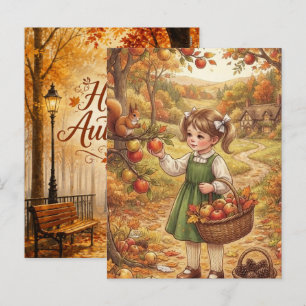Cartes Pour Fêtes Annuelles papier peint iphone automne, papier peint ipad aut