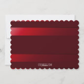 Cartes Pour Fêtes Annuelles Papier photo personnalisé Coeurs Saint-Valentin (Dos)