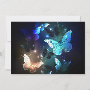 Cartes Pour Fêtes Annuelles Papillon de nuit